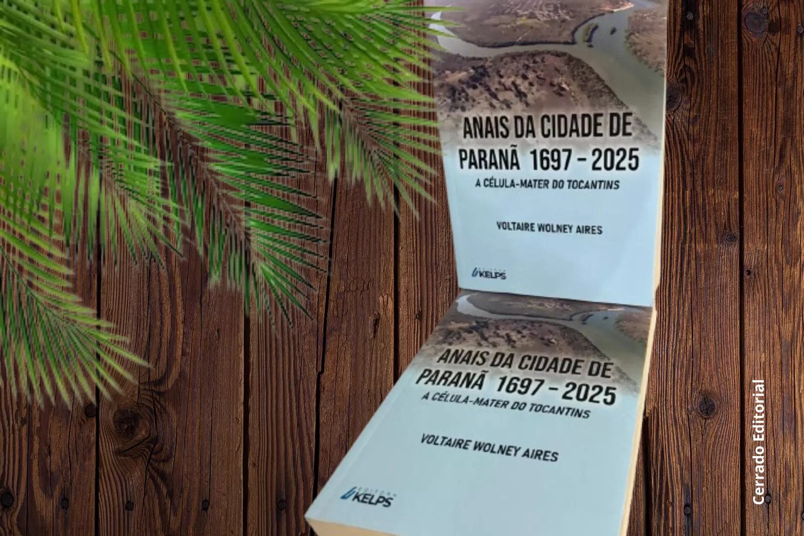 LITERATURA TOCANTINENSE: Volteire Wolney apresenta novo livro que retrata a história do Tocantins